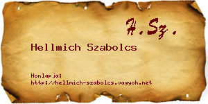 Hellmich Szabolcs névjegykártya